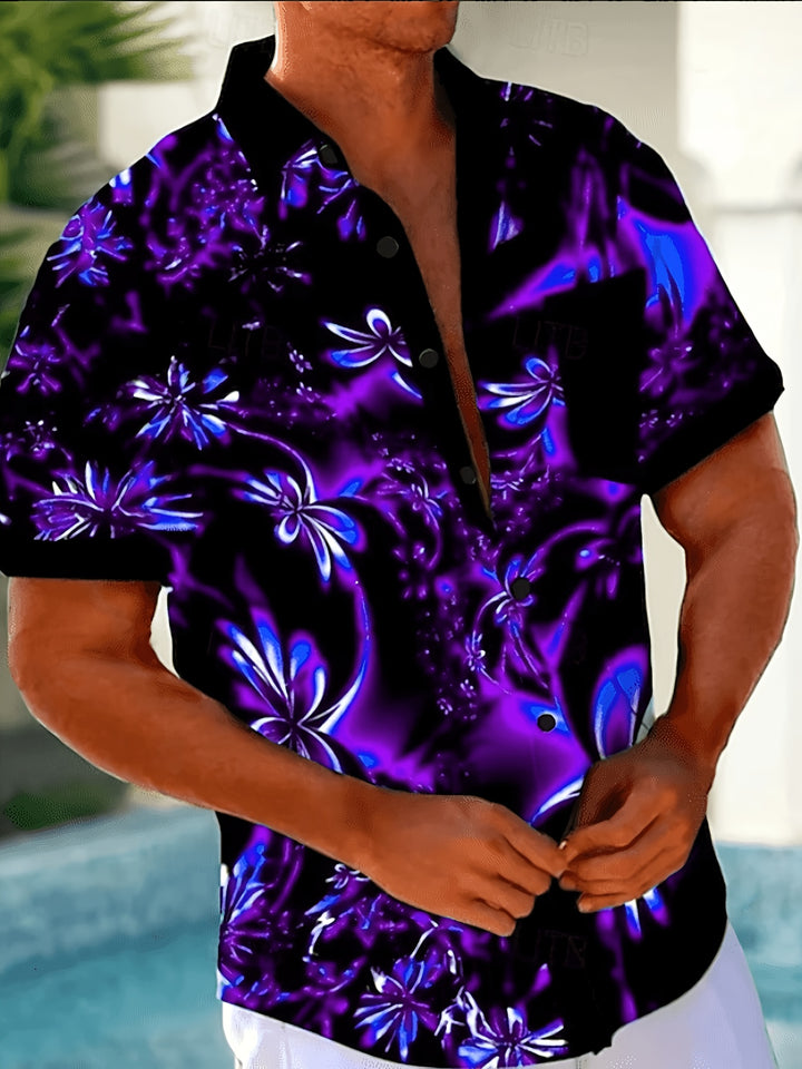Bishop | Men's Gradient Print Short Sleeve Shirt