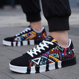 Warren | Christmas Patterned Low-Top Sneakers