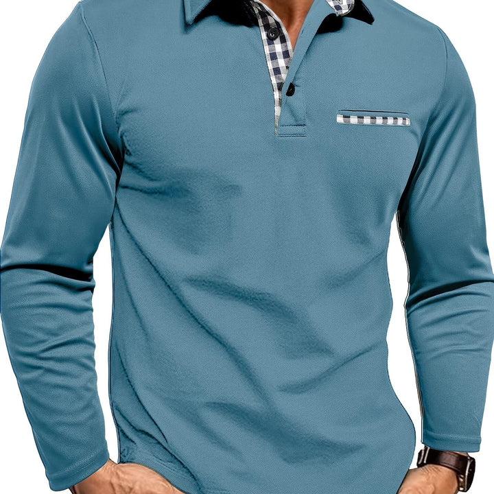 Colton | Refined Long-Sleeve Polo Shirt
