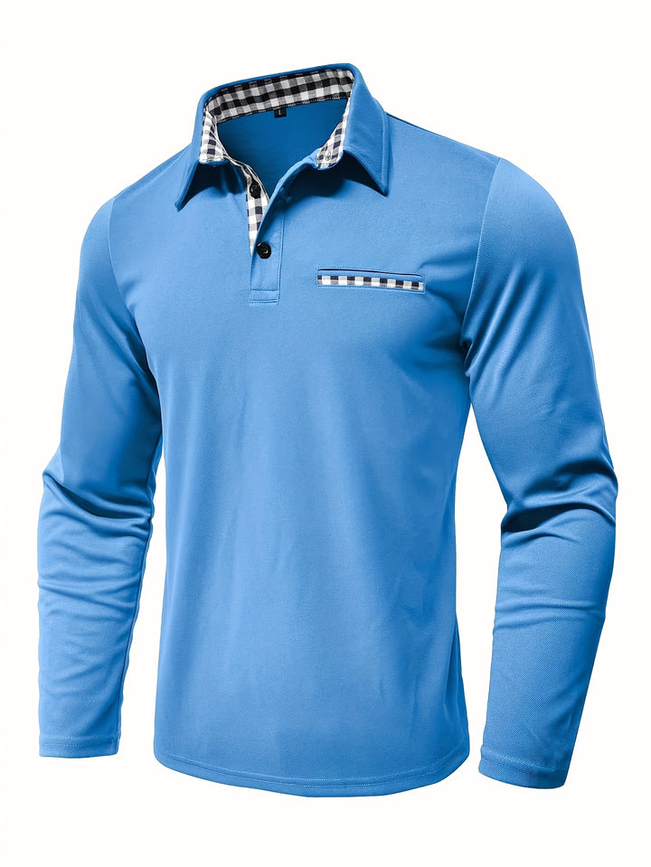 Colton | Refined Long-Sleeve Polo Shirt