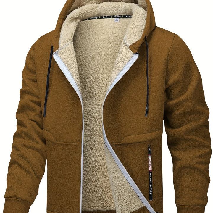 Conrad | Cozy Hooded Zip-Up Jacket