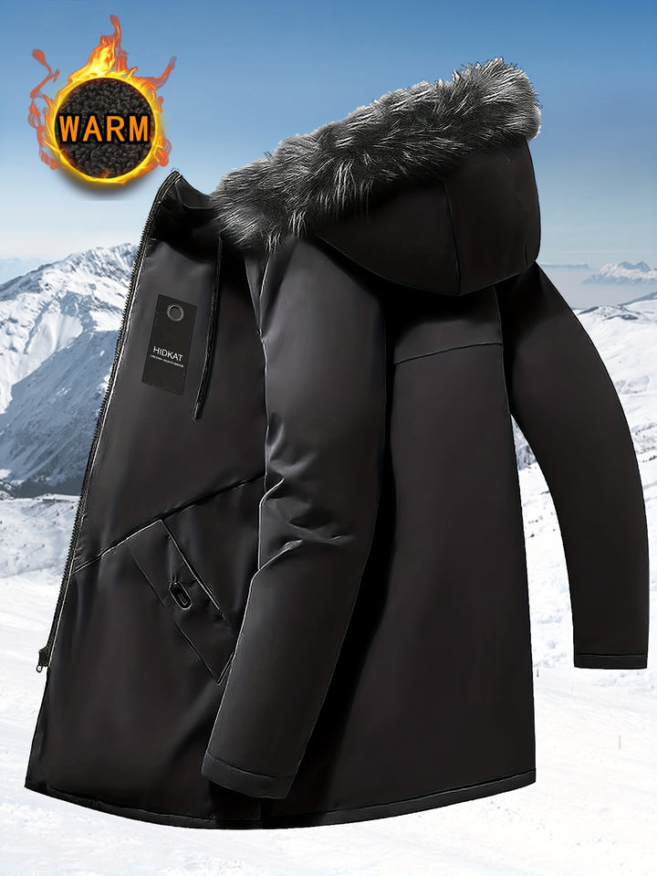 Gregory | Hooded Mid-Length Parka