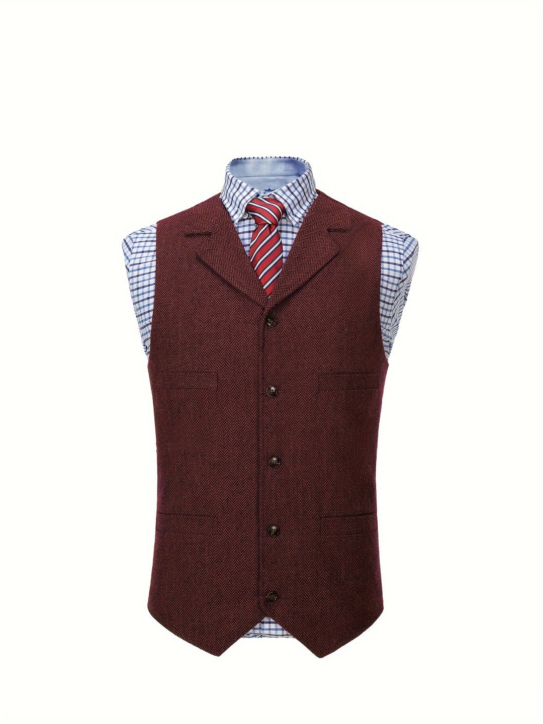 Barnaby | Heritage Herringbone Vest