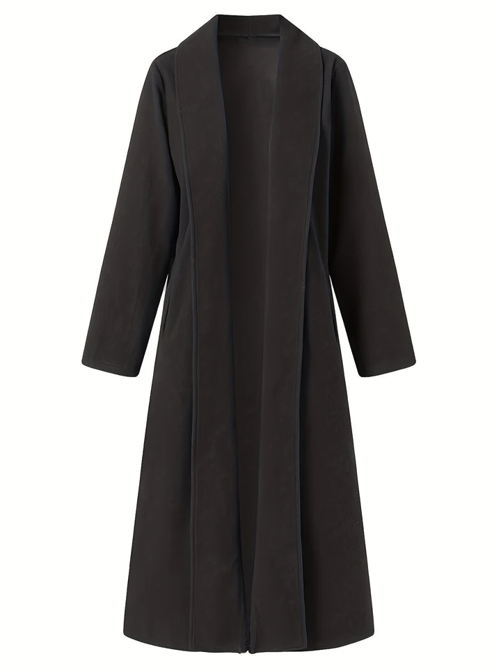 Eleonora | Draped Longline Coat