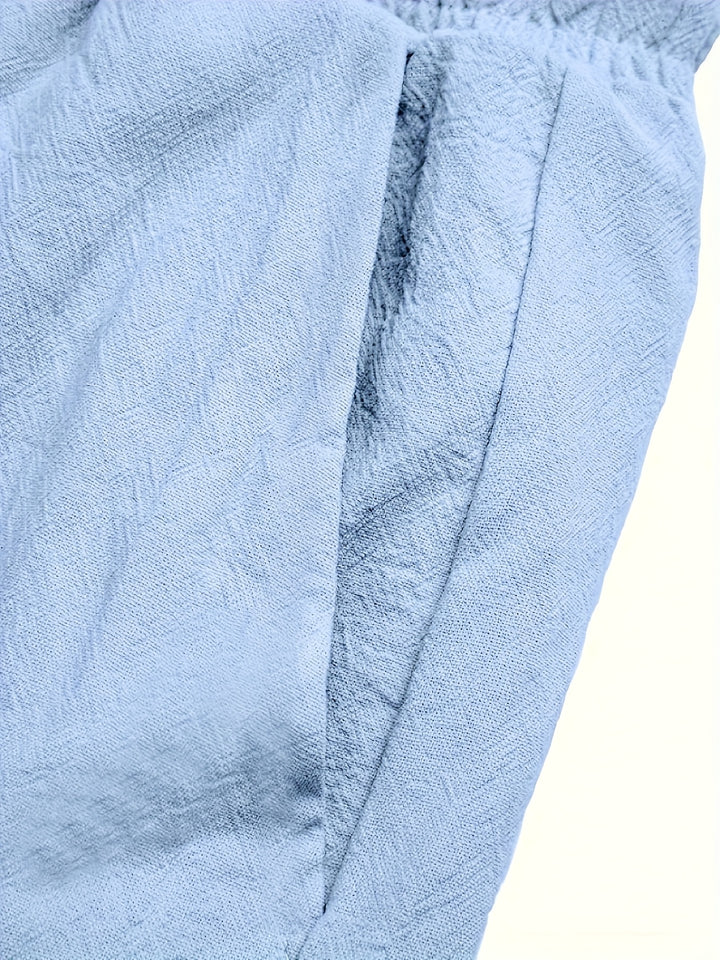 Owen | Relaxed Straight-Leg Drawstring Pants