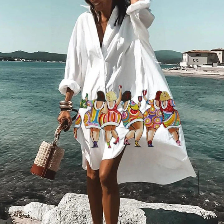 Renata | Breezy Summer Shirt Dress