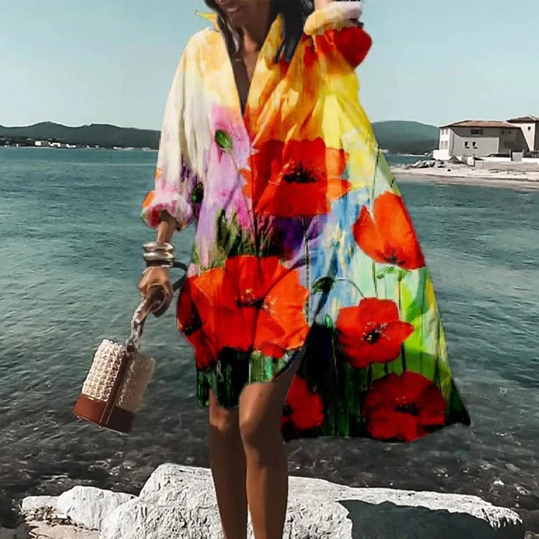 Renata | Breezy Summer Shirt Dress