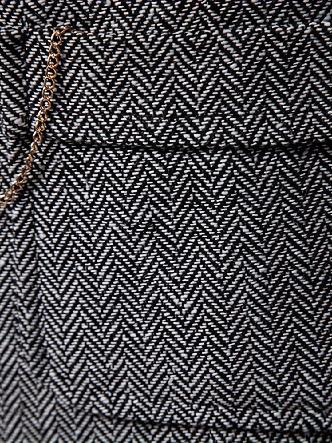 Edmund | Herringbone Single-Breasted Vest