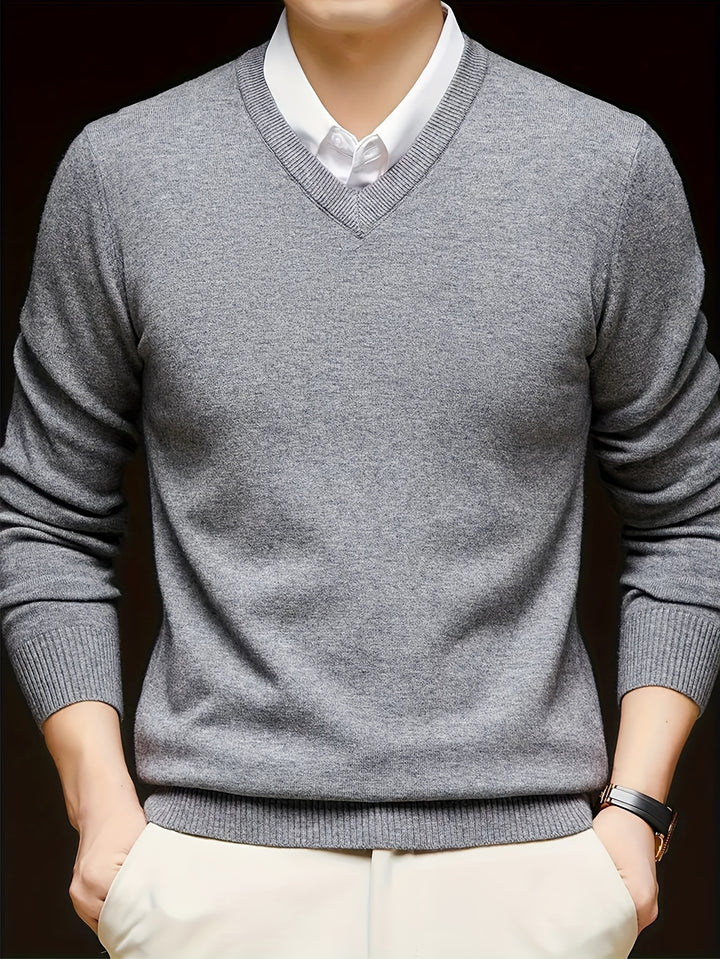 Theodore | Refined V-Neck Sweater