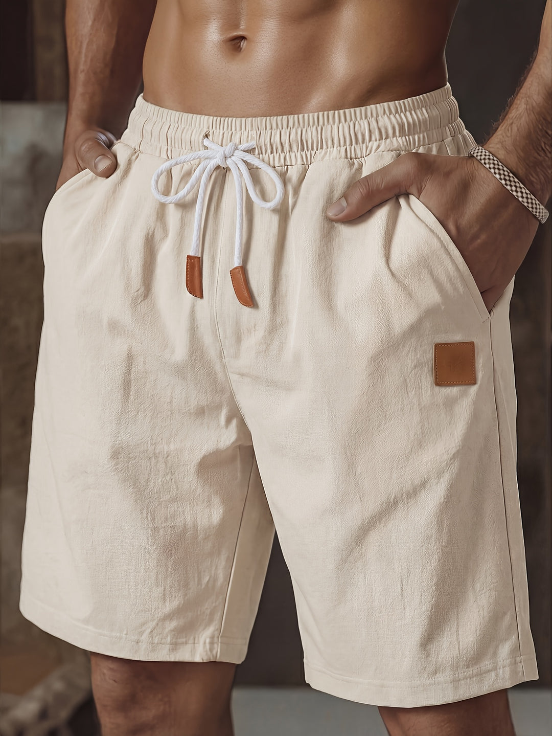 Tyler | Men's Linen Summer Shorts