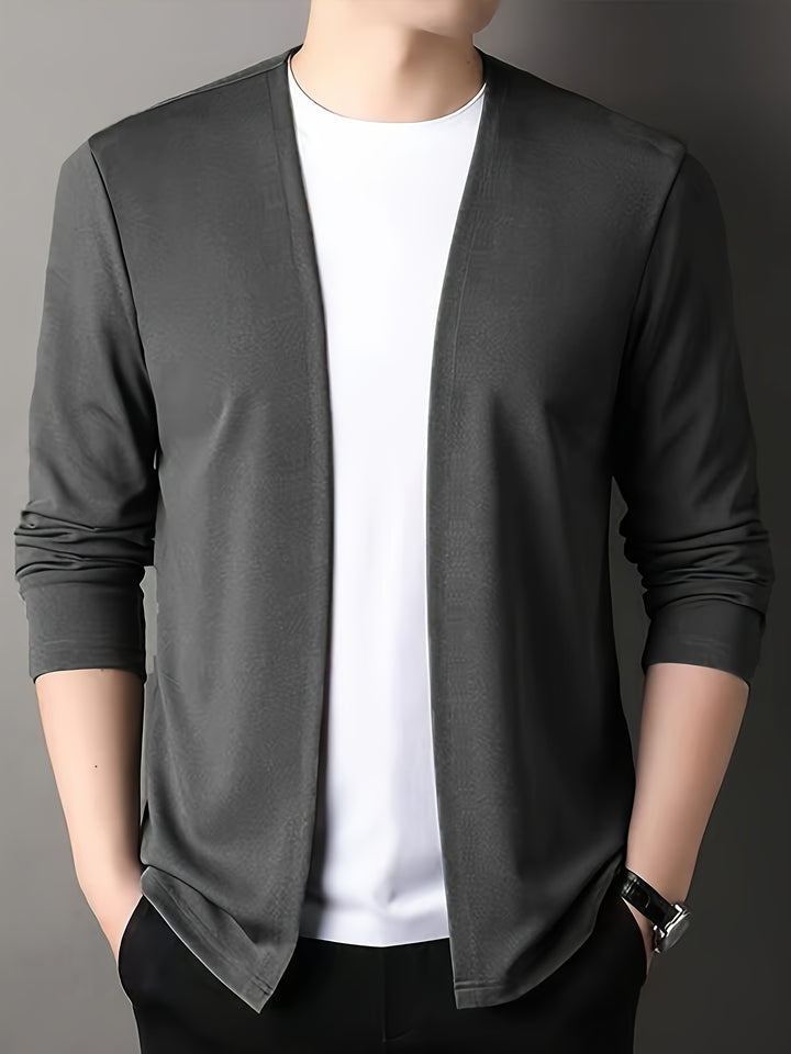 Malcolm | Open-Front Lightweight Cardigan
