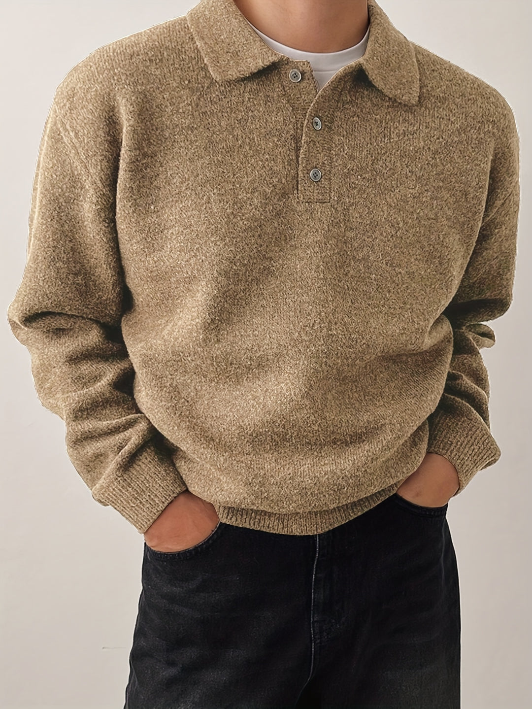 Sullivan | Refined Polo-Collar Sweater