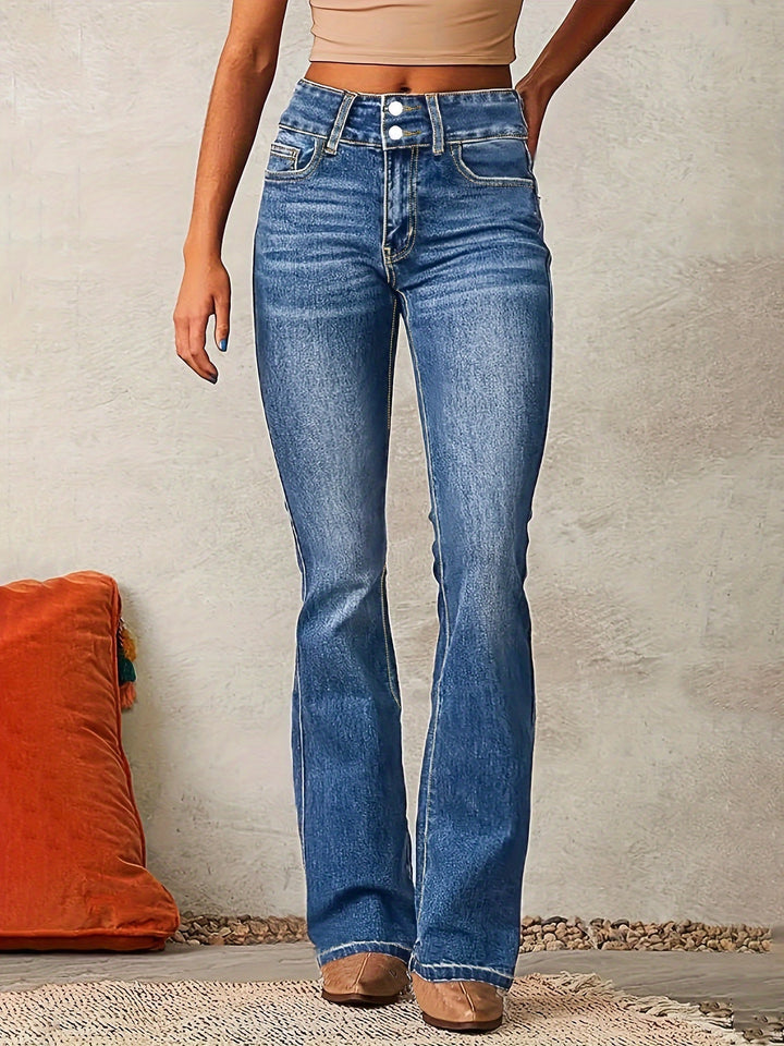 Priscilla | High-Waist Wide-Leg Jeans