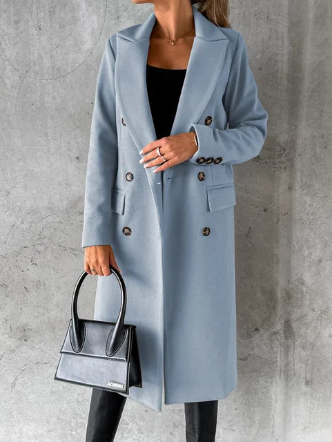 Ines | Tailored Double-Breasted Coat