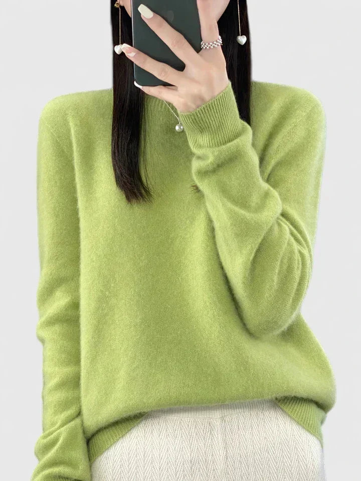 Adrienne | Soft Round-Neck Sweater