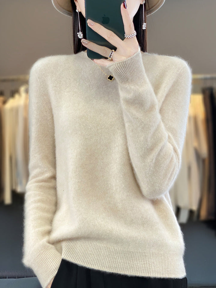 Adrienne | Soft Round-Neck Sweater