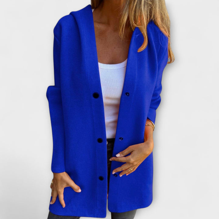 Brigitte | Hooded Longline Coat