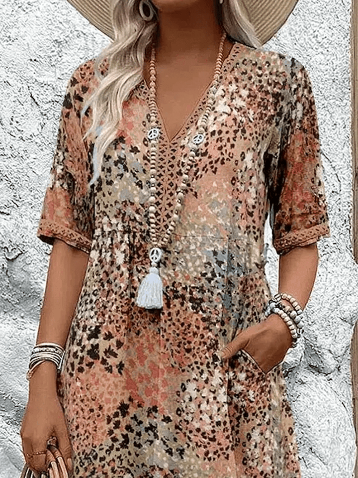 Priya | Blossom Print Summer Dress