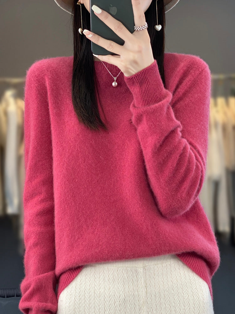 Adrienne | Soft Round-Neck Sweater