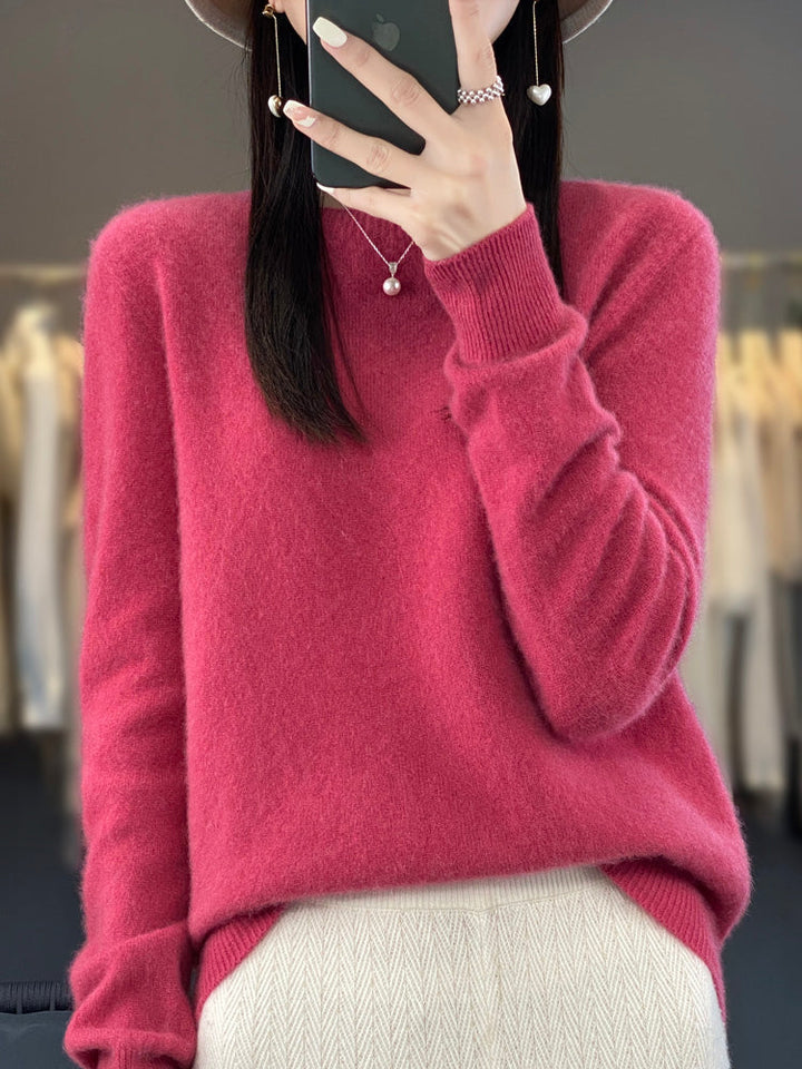 Adrienne | Soft Round-Neck Sweater