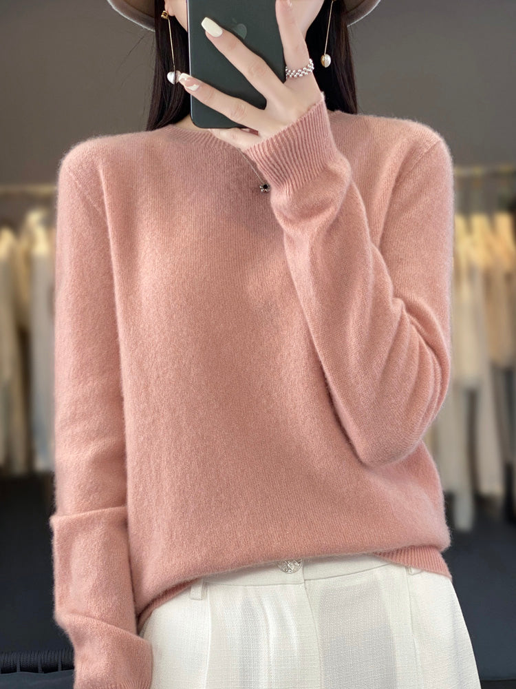 Adrienne | Soft Round-Neck Sweater