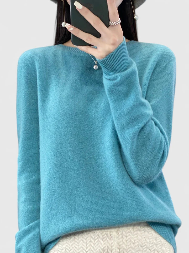 Adrienne | Soft Round-Neck Sweater