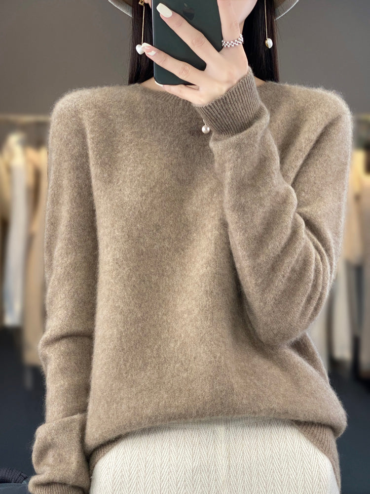 Adrienne | Soft Round-Neck Sweater