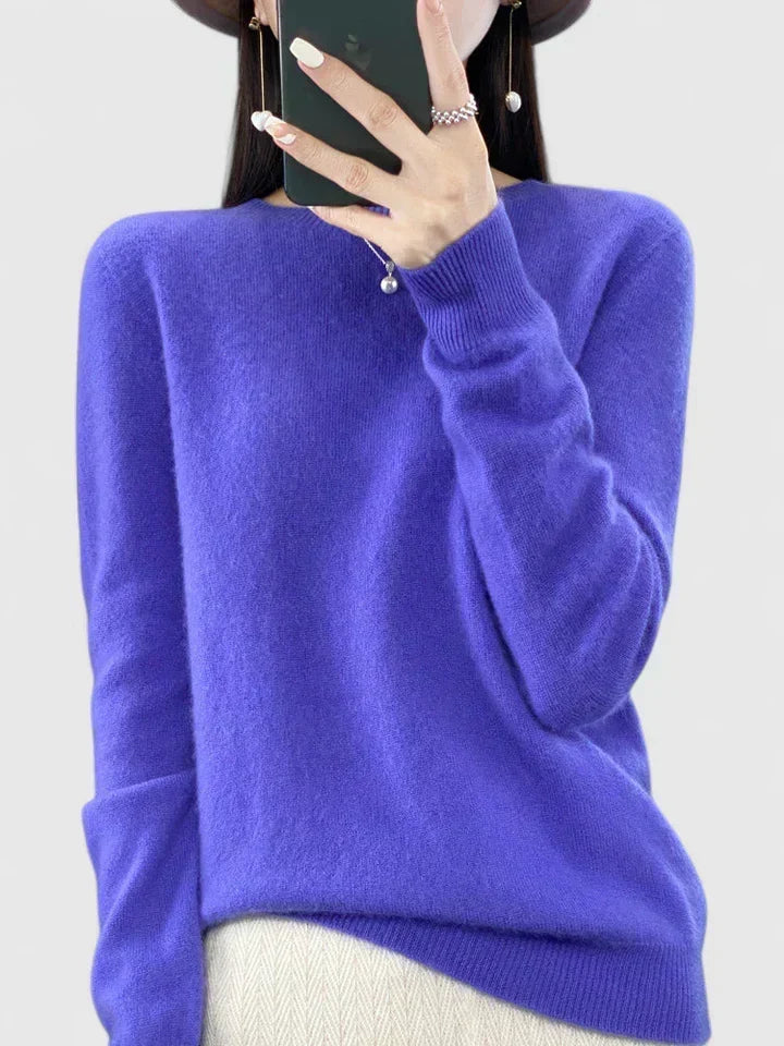 Adrienne | Soft Round-Neck Sweater