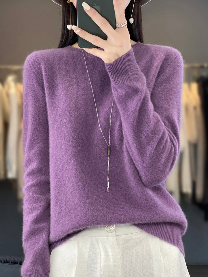 Adrienne | Soft Round-Neck Sweater