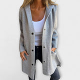 Lydia | Hooded Longline Jacket