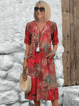 Priya | Blossom Print Summer Dress