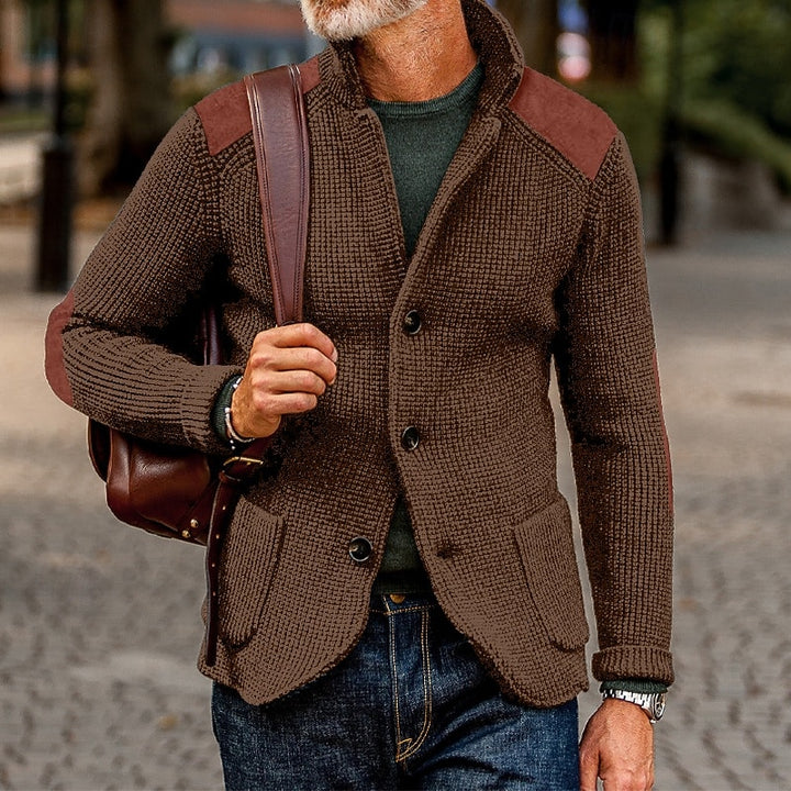 Thatcher | Textured Knit Cardigan