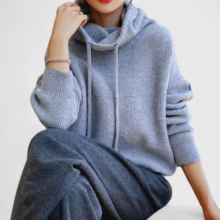 Fern | Cozy Cowl-Neck Hoodie