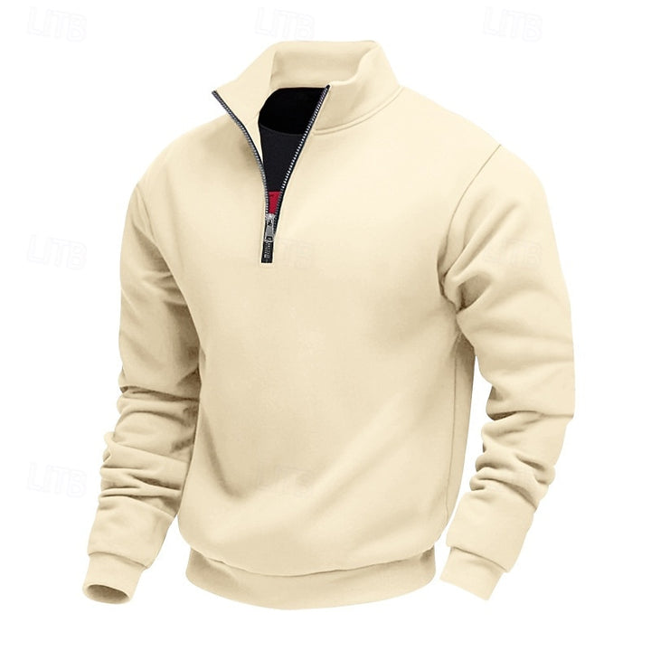 Dawson | Refined Quarter-Zip Sweatshirt