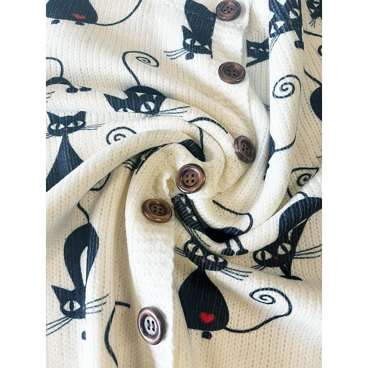 Linnea | Floral Button-Front Cardigan