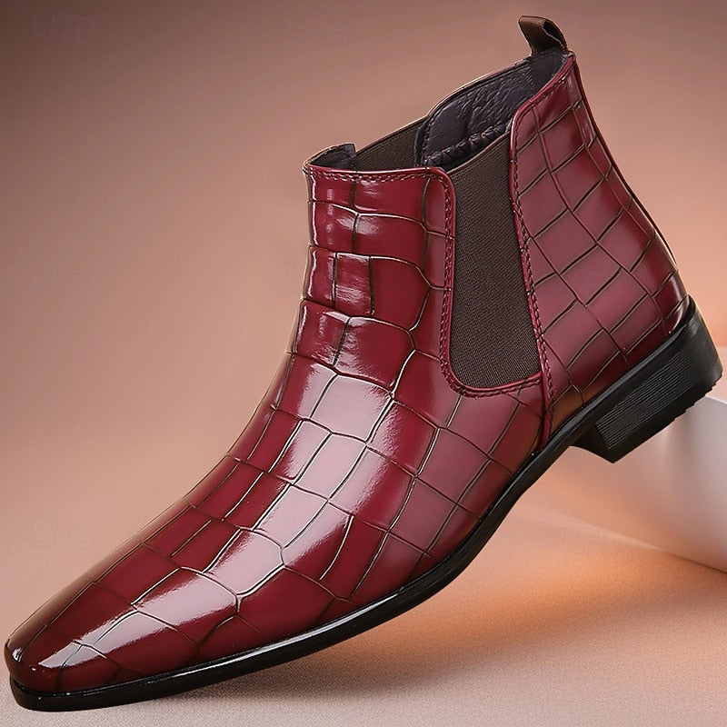 Adrian | Polished Chelsea Boots