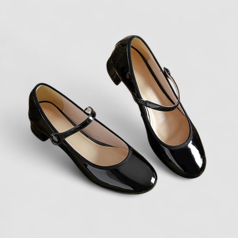 Cordelia | Elegant Block-Heel Mary Janes