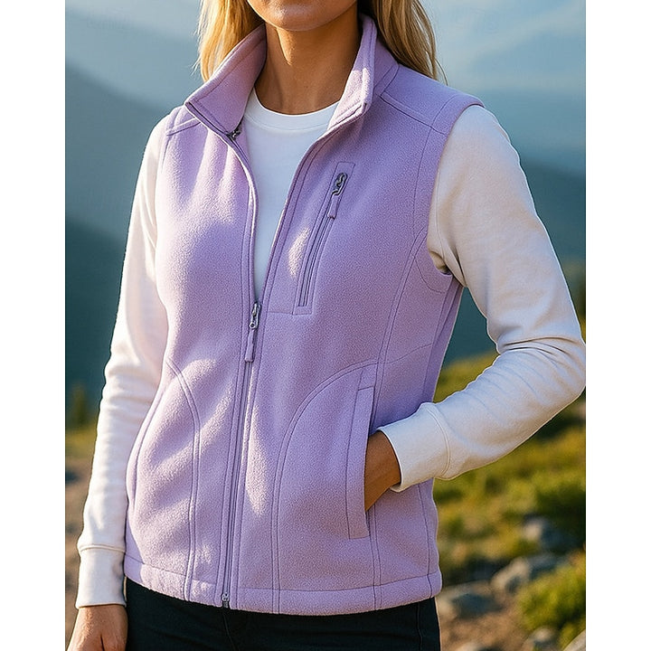 Lucinda | Cozy Stand-Collar Vest