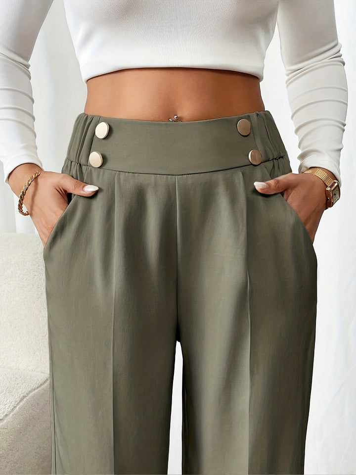 Florence | Tailored Straight-Leg Trousers