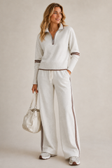 Marnelle | Relaxed Zip Two-Piece Set
