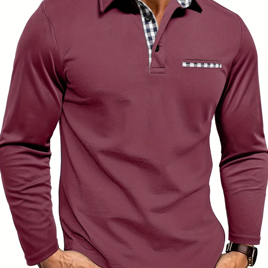 Colton | Refined Long-Sleeve Polo Shirt