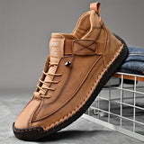 Leighton | Men's Hand-Stitched Lace-Up Casual Shoe