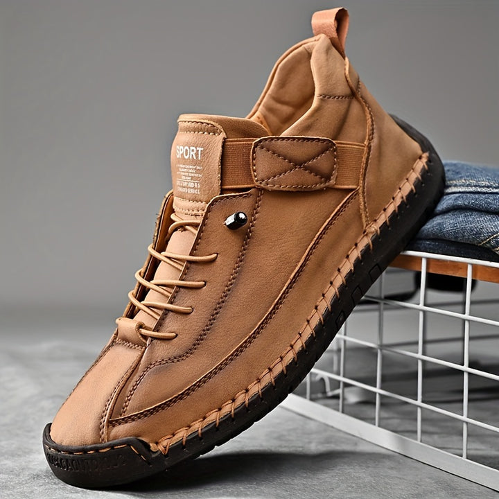 Leighton | Men's Hand-Stitched Lace-Up Casual Shoe