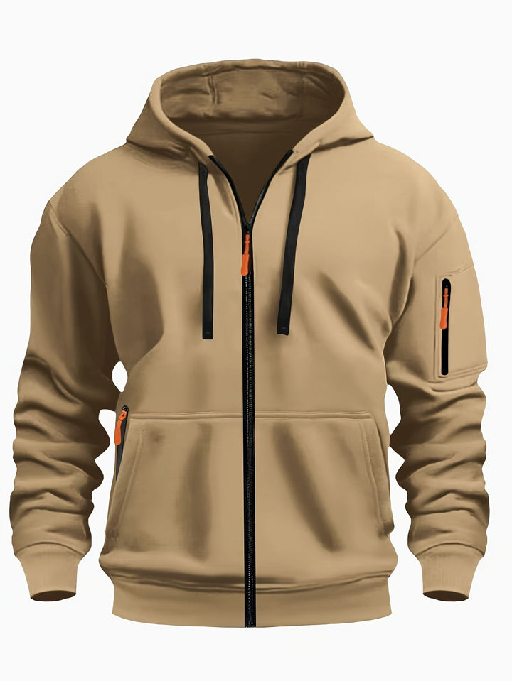Nolan | Zip-Up Hooded Jacket