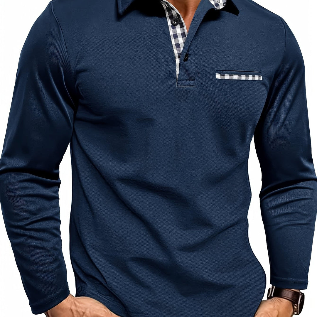 Colton | Refined Long-Sleeve Polo Shirt