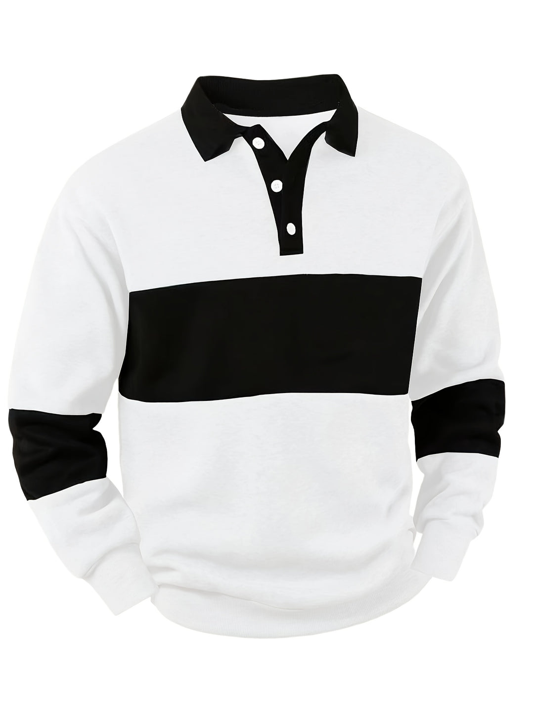 Miles | Colour-Block Rugby Shirt
