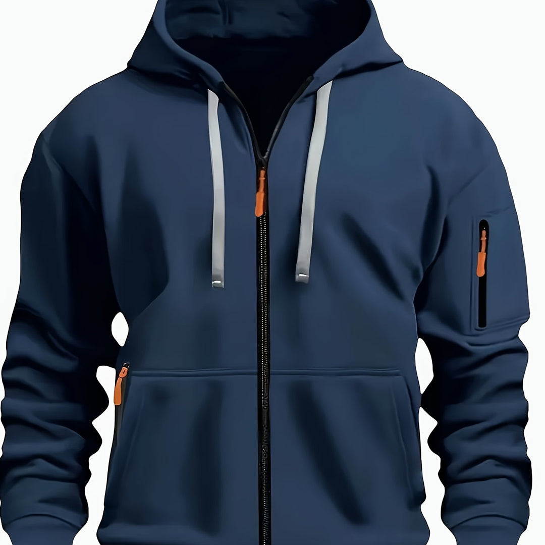 Nolan | Zip-Up Hooded Jacket