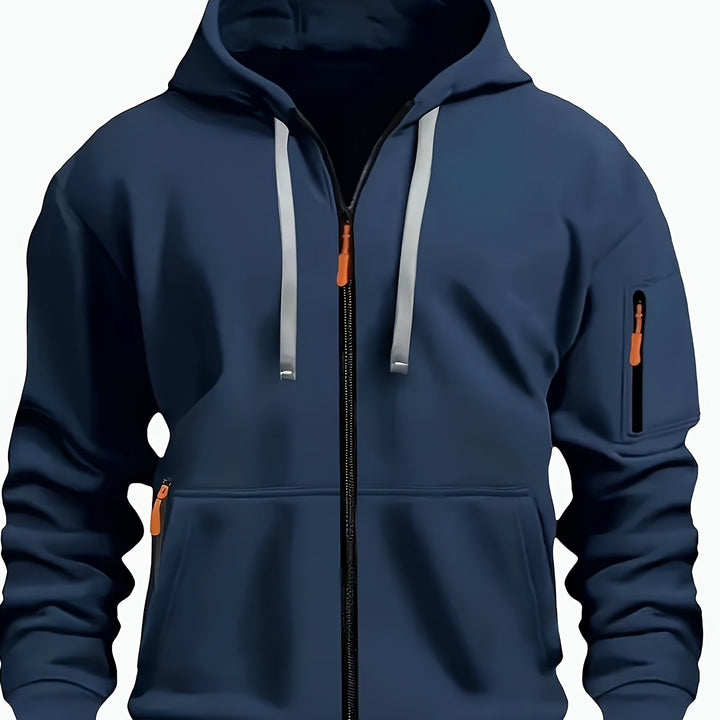 Nolan | Zip-Up Hooded Jacket
