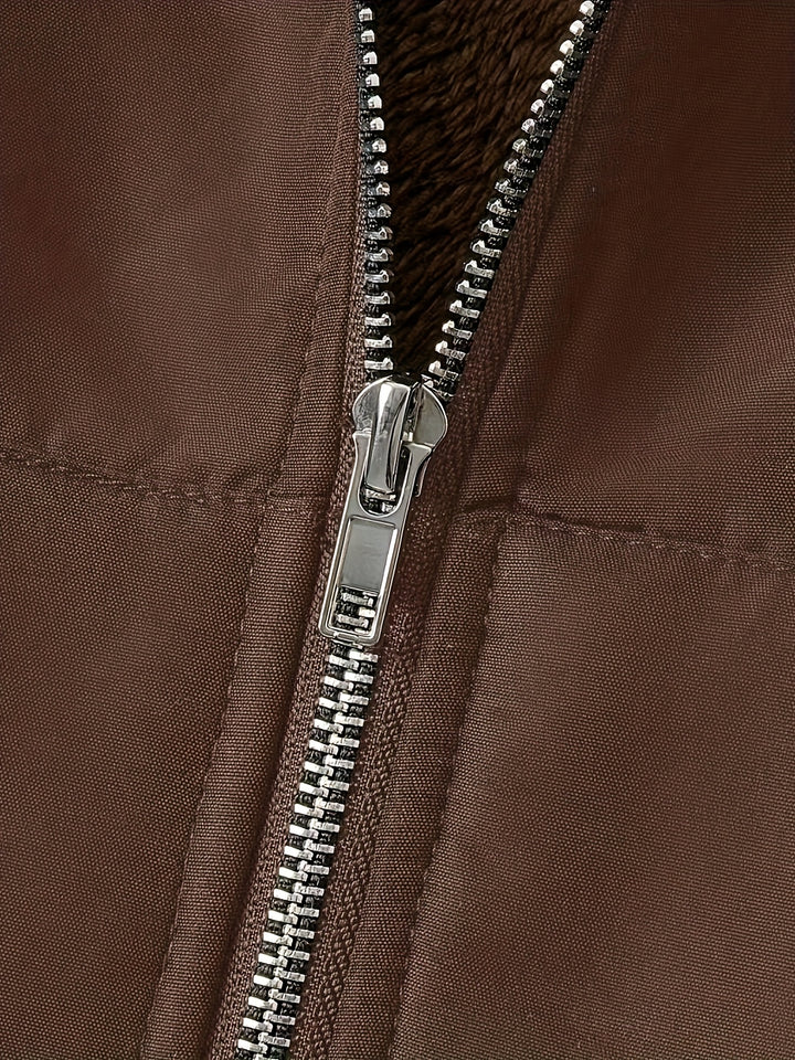 Marlowe | Cozy Fleece-Lined Hooded Coat