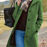 Emilia | Hooded Longline Coat